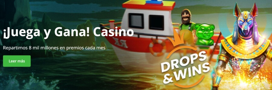 Drop and Wins en Betsson Casino Colombia