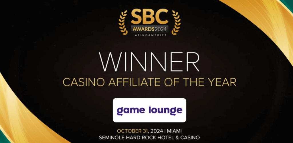 Game Lounge galardonado en los SBC Awards Latam 2024