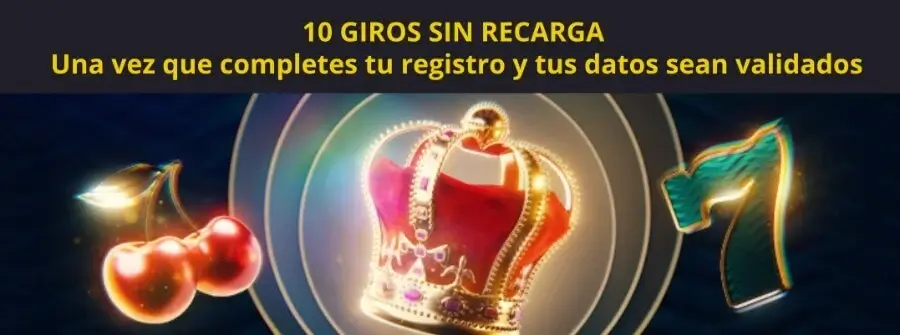 Bono de Mega Apuestas 10 giros gratis